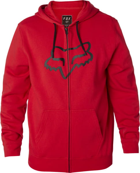 fox legacy zip hoodie