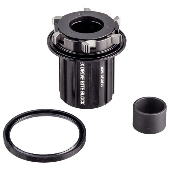 Spank HEX MTB Anti-Bite Freehub Body Set - Black