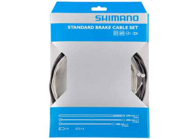 shimano mtb brake cable set