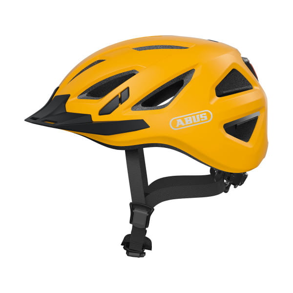 yellow bike helmet